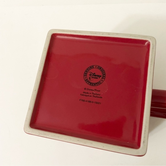 Inside Out Anger Mug Disney Pixar Character Square Cup - Picture 13 of 13